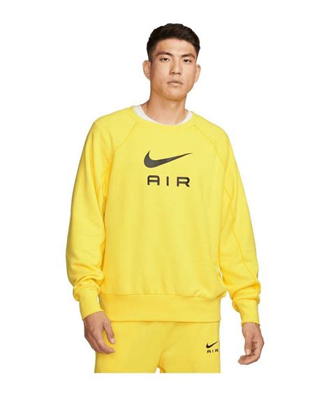 Nike Sportswear Sweatshirt 'Air' in Gelb 